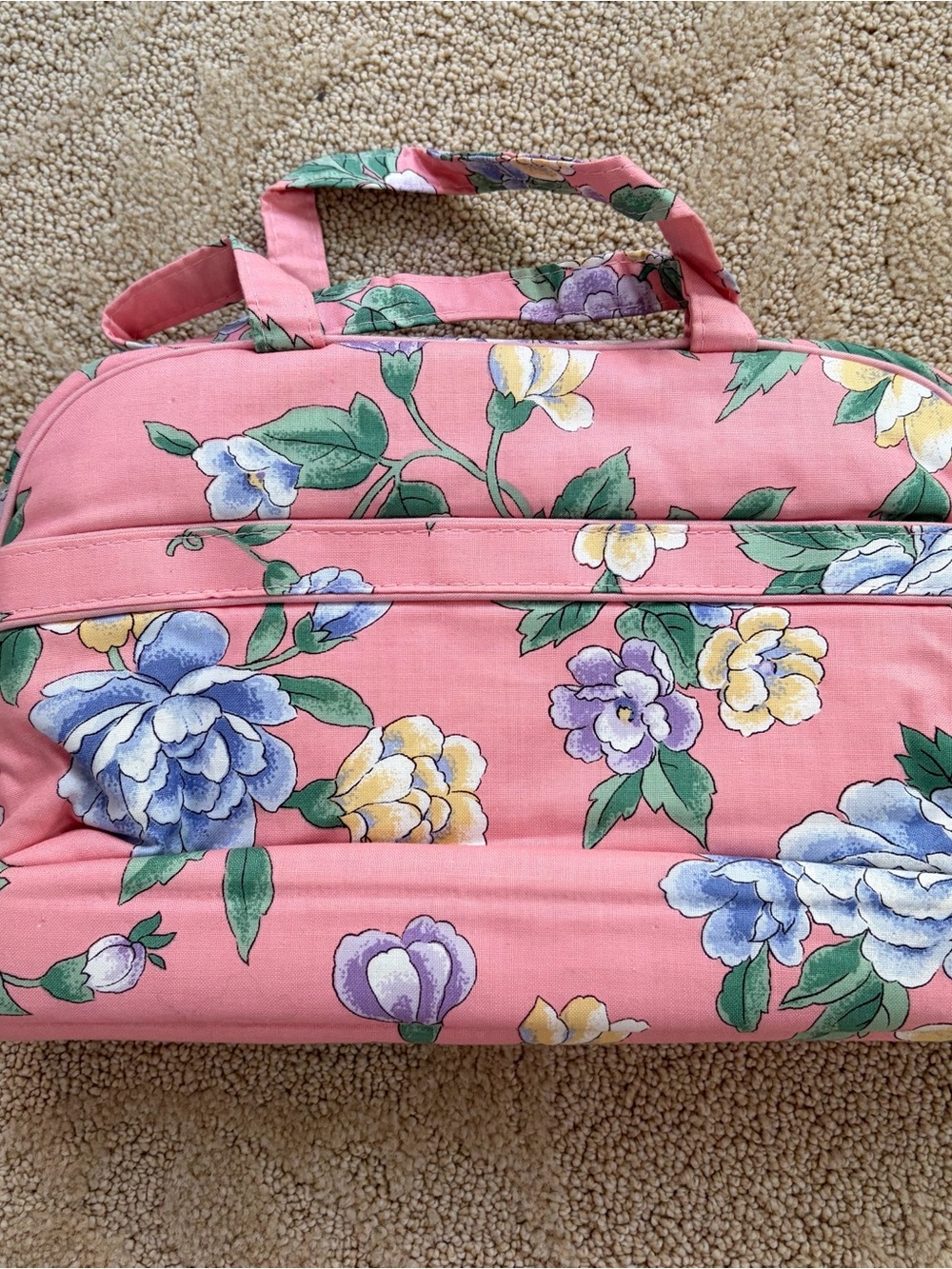 Floral Pantene Vintage Travel Organizer